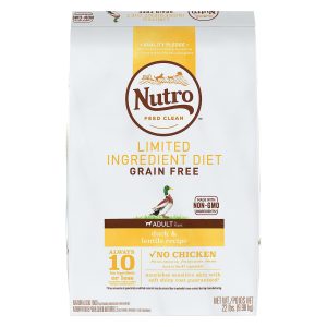 Nutro Limited Ingredient Diet Grain-Free Adult Duck & Lentils Recipe Dry Dog Food