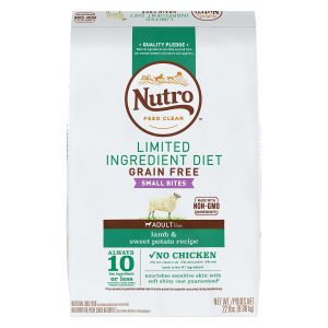 Nutro Limited Ingredient Diet Grain-Free Small Bites Adult Lamb & Sweet Potato Recipe Dry Dog Food