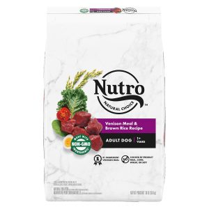Nutro Natural Choice Adult Venison Meal & Brown Rice Recipe Dry Dog Food