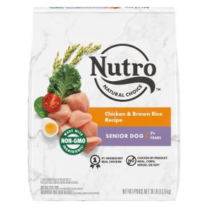 Nutro Natural Choice Senior Chicken & Brown Rice Recipe Dry Dog Food