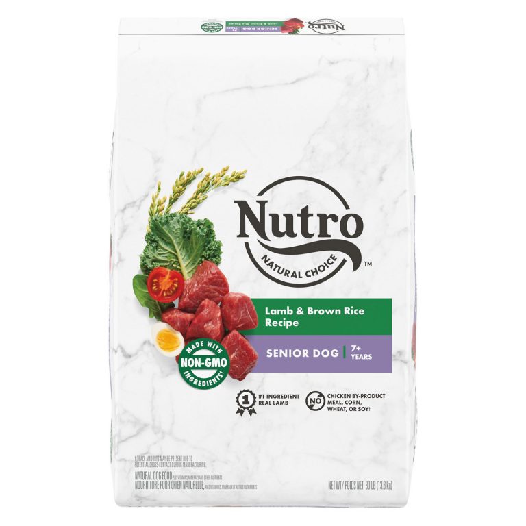 Nutro Natural Choice Senior Lamb & Brown Rice Recipe Dry Dog Food