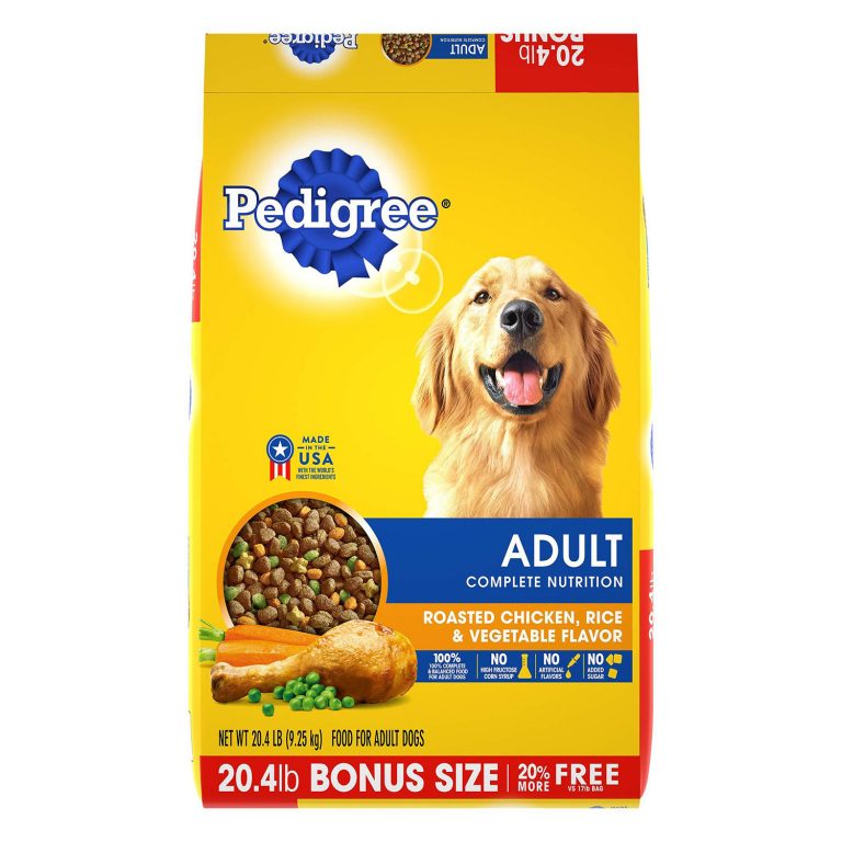 Pedigree Adult Roasted Chicken, Rice & Vegetable Flavor Dry Dog Food