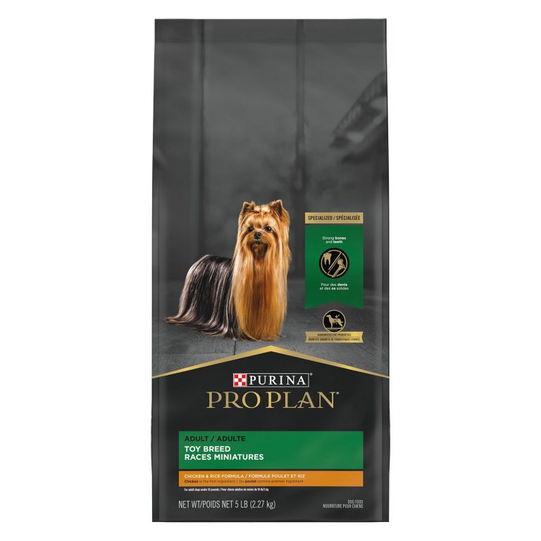 Purina Pro Plan Adult Toy Breed Chicken & Rice Formula Dry Dog Food