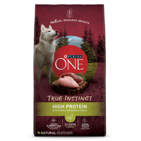 Purina One True Instinct High Protein with Real Chicken & Duck Dry Dog Food