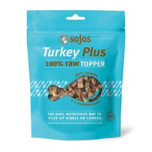 Sojos Turkey Plus Raw Dog Food Topper