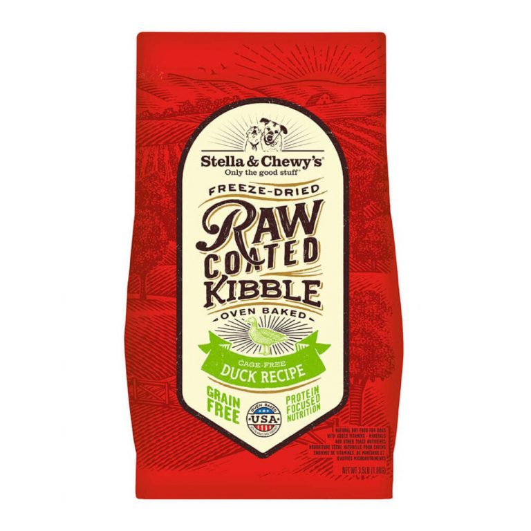 Stella & Chewy’s Cage-Free Duck Raw Coated Kibble Grain-Free Dry Dog Food