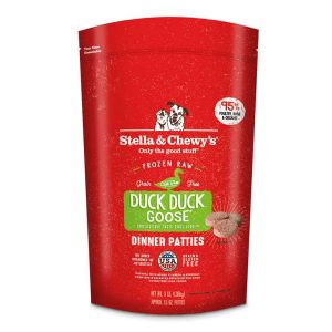 Stella & Chewy’s Duck Duck Goose Frozen Raw Dinner Patties Frozen Dog Food