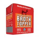 Stella & Chewy’s Grass-Fed Beef Broth Dog Food Topper