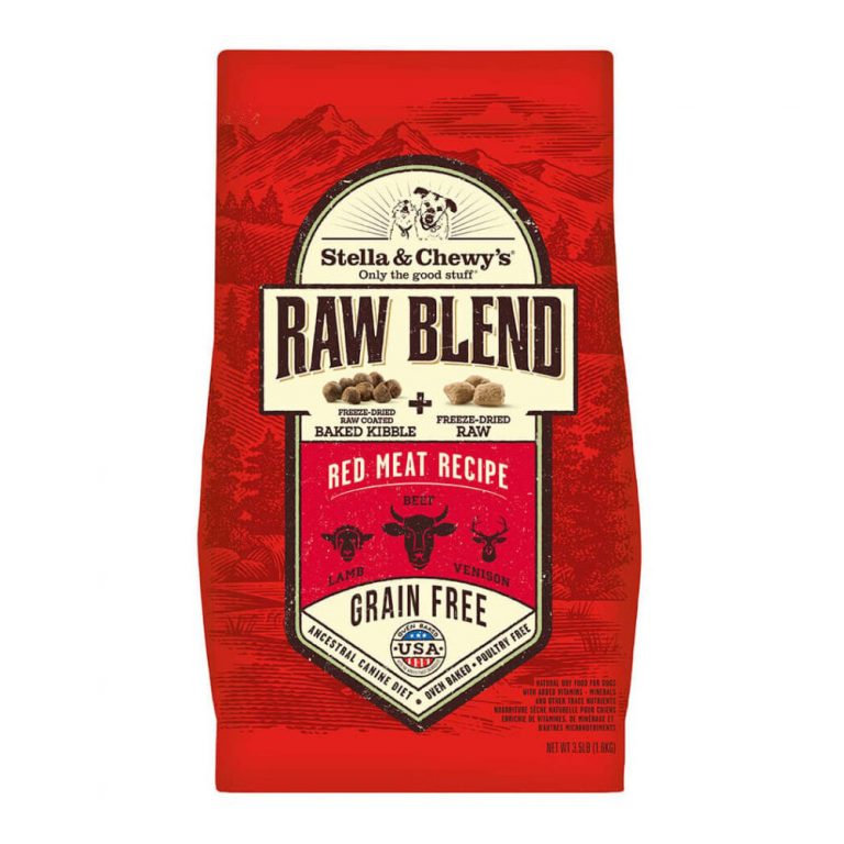 Stella & Chewy’s Red Meat Raw Blend Kibble Grain-Free Dry Dog Food