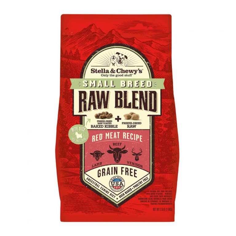 Stella & Chewy’s Small Breed Red Meat Raw Blend Kibble Grain-Free Dry Dog Food