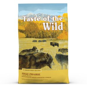 Taste of the Wild High Prairie Canine Recipe with Roasted Bison & Roasted Venison Grain-Free Dry Dog Food
