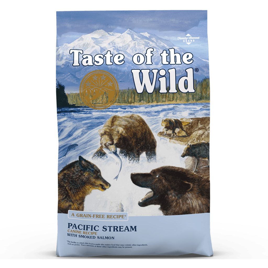 Taste of the Wild Pacific Stream Canine Recipe with Smoked Salmon Grain-Free Dry Dog Food