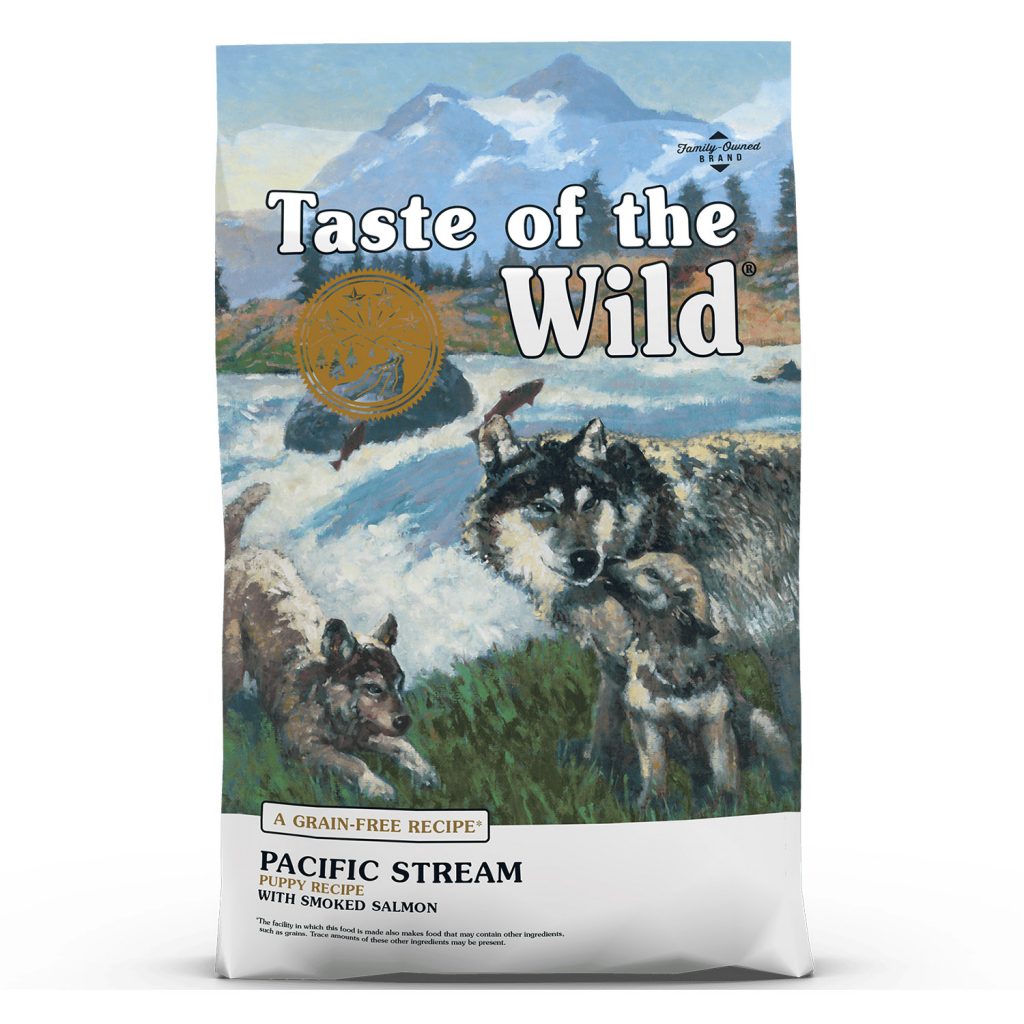 Taste of the Wild Pacific Stream Puppy Recipe with Smoked Salmon Grain-Free Dry Dog Food
