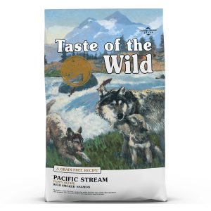 Taste of the Wild Pacific Stream Puppy Recipe with Smoked Salmon Grain-Free Dry Dog Food