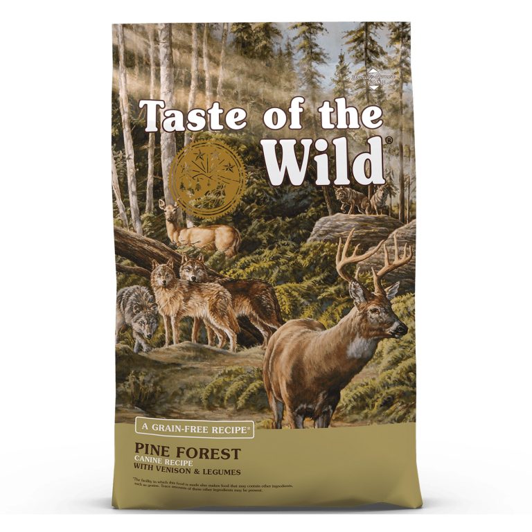 Taste of the Wild Pine Forest Canine Recipe with Venison & Legumes Grain-Free Dry Dog Food