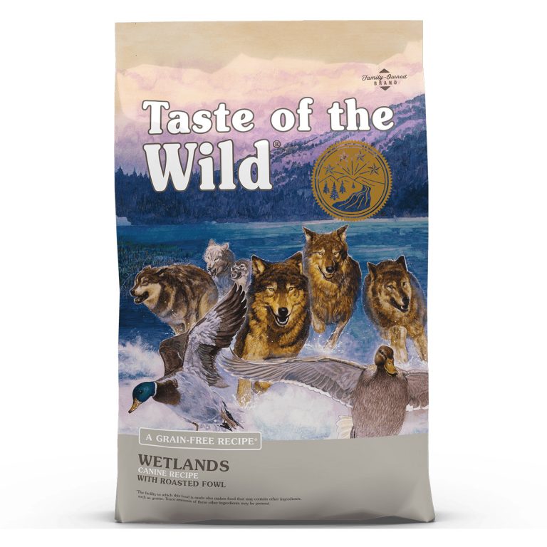 Taste of the Wild Wetlands Canine Recipe with Roasted Fowl Grain-Free Dry Dog Food