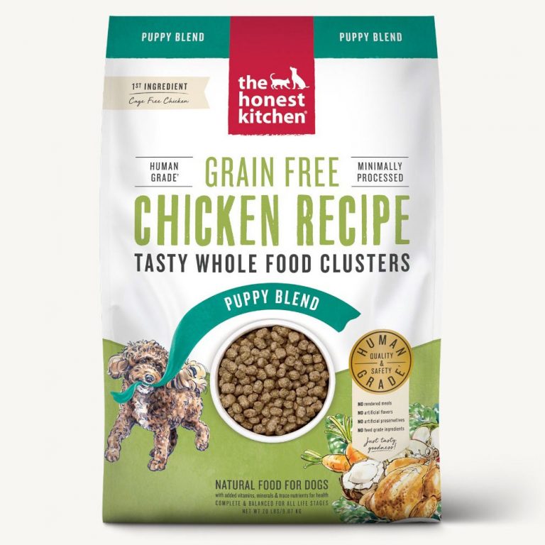 The Honest Kitchen Grain-Free Chicken Recipe Whole Food Clusters Puppy Blend Dry Dog Food