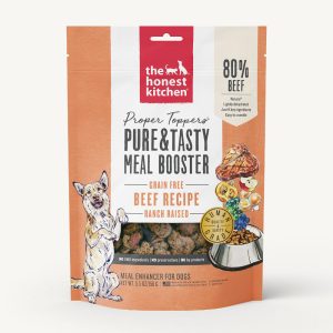 The Honest Kitchen Proper Toppers Grain-Free Beef Recipe Dog Food Topper