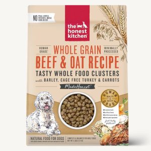 The Honest Kitchen Whole Grain Beef & Oat Recipe Whole Food Clusters Dry Dog Food