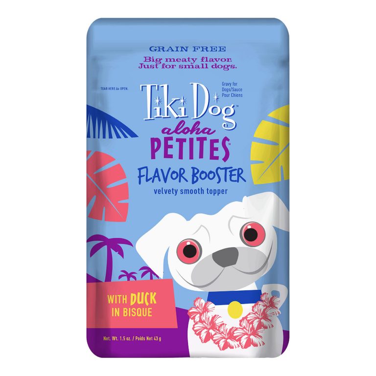 Tiki Dog Aloha Petites Flavor Booster Duck Bisque Grain-Free Dog Food Topper