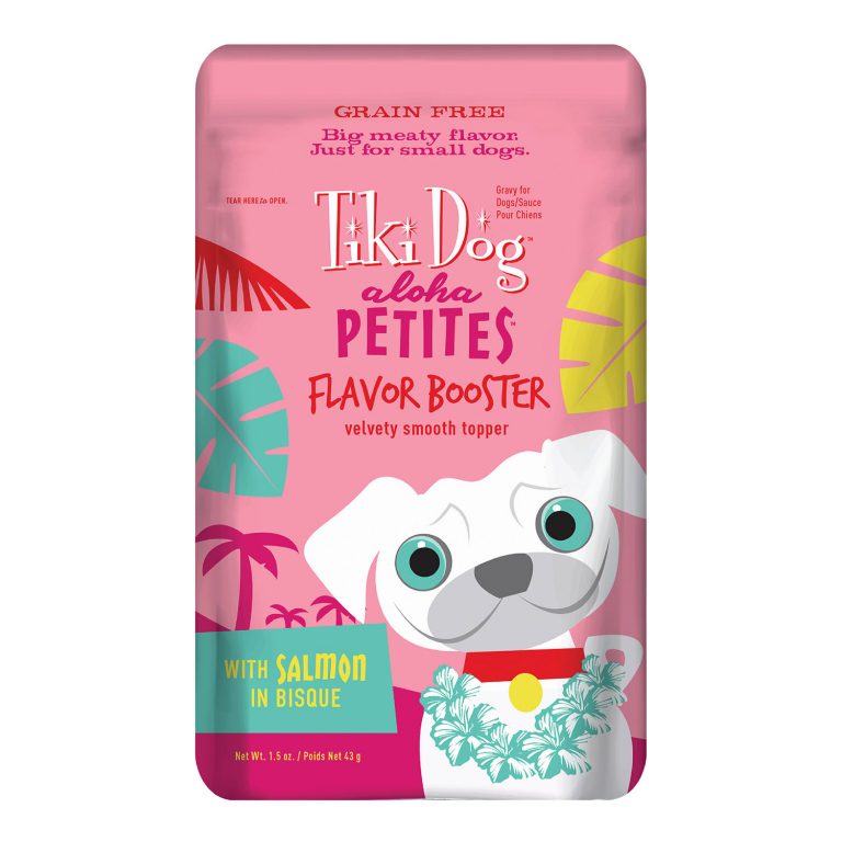 Tiki Dog Aloha Petites Flavor Booster Salmon Bisque Grain-Free Dog Food Topper