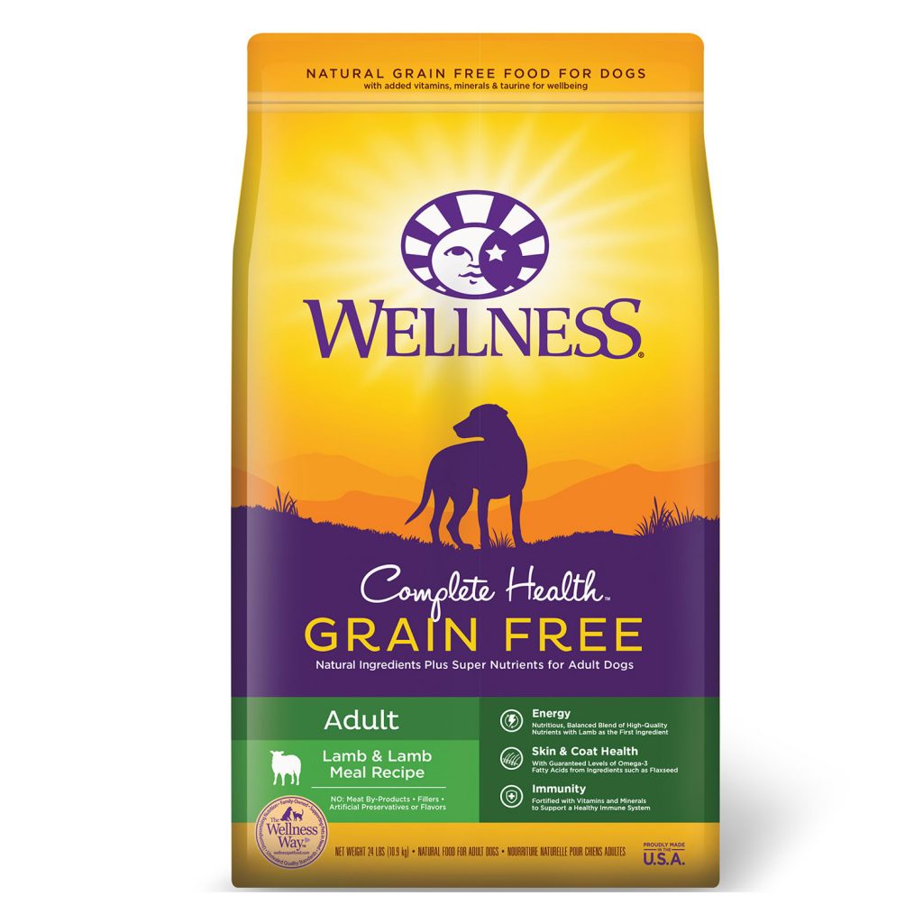 Wellness Complete Health Grain-Free Lamb & Lamb Meal Dry Dog Food