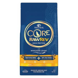 Wellness Core RawRev Wholesome Grains Puppy Food Formula + 100% Raw Turkey Dry Dog Food