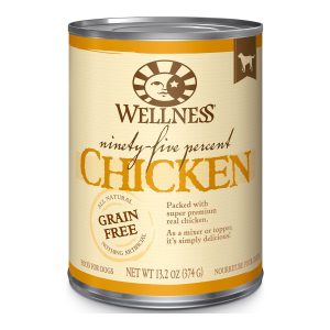 Wellness Ninety-Five Percent Chicken Dog Food Mixer or Topper