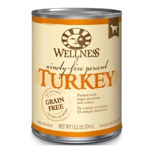 Wellness Ninety-Five Percent Turkey Dog Food Mixer or Topper