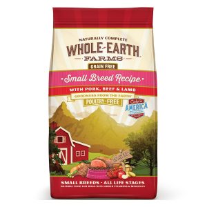 Whole Earth Farms Grain-Free Small Breed Recipe with Pork, Beef & Lamb Poultry-Free Dry Dog Food