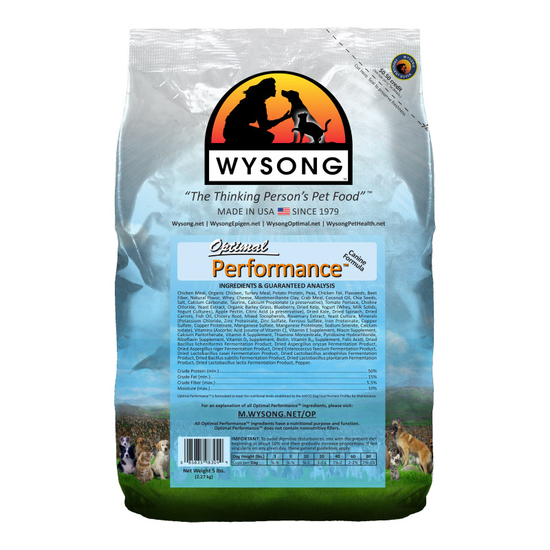 Wysong Optimal Performance Grain-Free Dry Dog Food