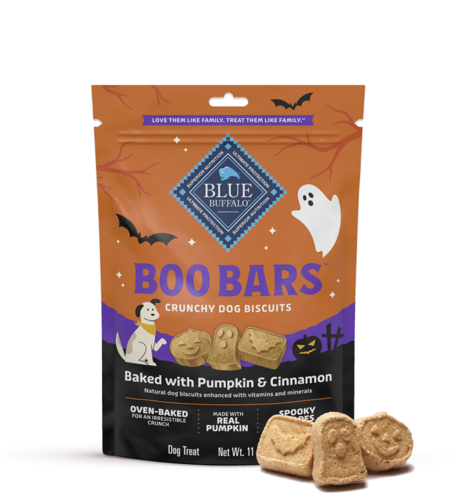 Blue Boo Bars Pumpkin & Cinnamon Crunchy Dog Treats