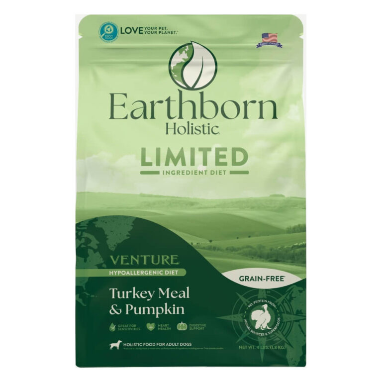 Earthborn Holistic Venture Turkey Meal & Pumpkin Grain-Free Dry Dog Food