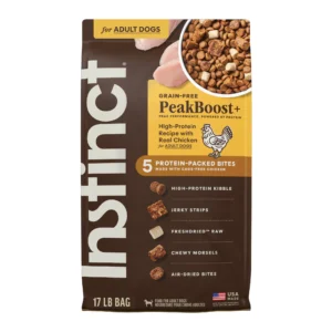 Instinct Raw Boost PeakBoost+ Kibble Real Chicken Recipe Grain-Free Dry Dog Food