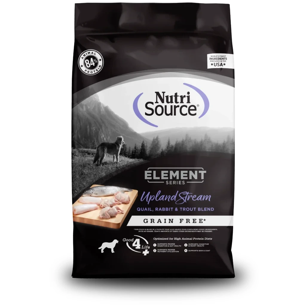 NutriSource Element Series Grain Free Upland Stream Recipe Dry Dog Food