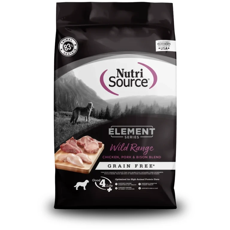 NutriSource Element Series Grain Free Wild Range Recipe Dry Dog Food