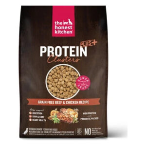 The Honest Kitchen Whole Food Clusters Grain Free Beef & Chicken Protein Plus Clusters Dry Dog Food