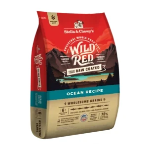Stella & Chewy’s Wild Red : Whole Prey Ocean Fish Recipe, Raw Coated Kibble - Protein Rich Poultry Free with Grain Dry Dog Food