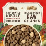 Stella & Chewy’s SuperBlends Chicken & Duck : Raw Coated/Raw Blend Oven Baked Kibble with Superfoods, Antioxidants & Probiotics Dry Dog Food, photo 2