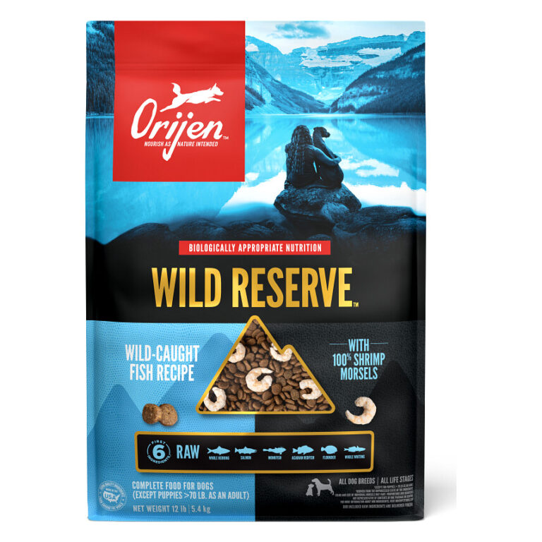 Orijen Wild Reserve, Wild-Caught Fish Recipe Grain-Free Dry Dog Food