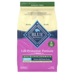 Blue Life Protection Formula Small Breed Grain-Free Chicken Recipe Dry Dog Food 4 Blue Life Protection Formula Small Breed Grain-Free Chicken Recipe Dry Dog Food