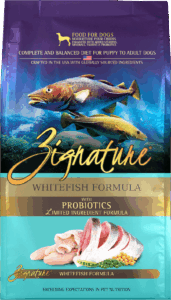 Zignature Original Whitefish Formula with Probiotics Grain-Free Dry Dog Food