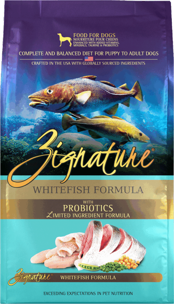 Zignature Original Whitefish Formula with Probiotics Grain-Free Dry Dog Food