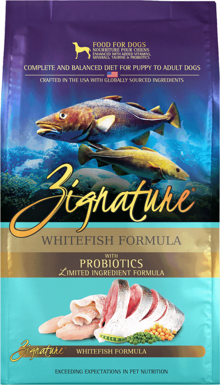 Zignature Original Whitefish Formula with Probiotics Grain-Free Dry Dog Food