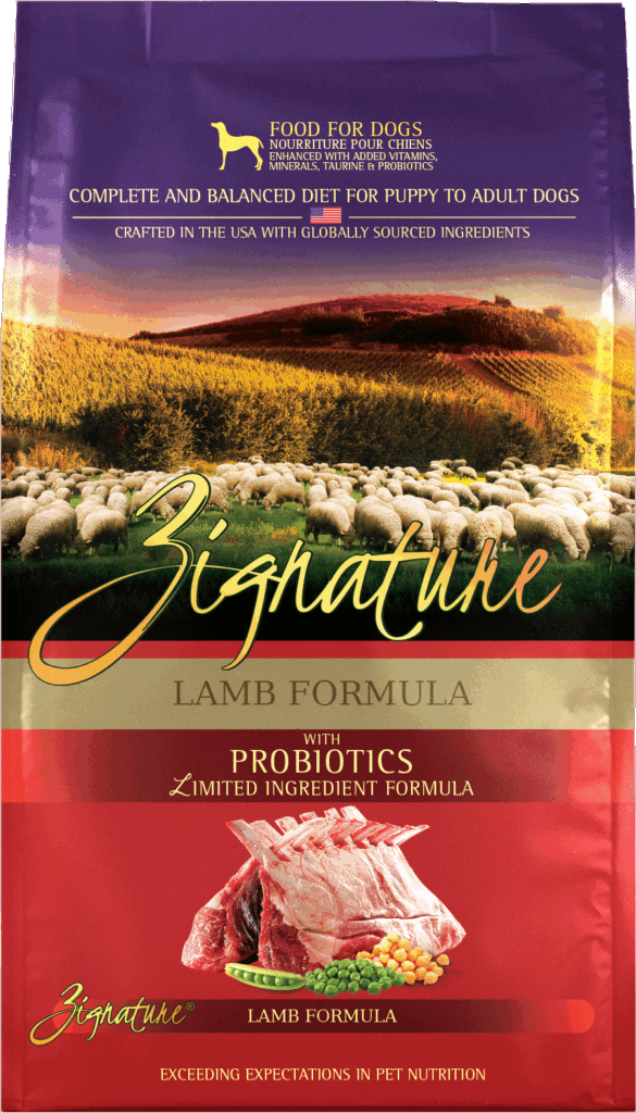 Zignature Original Lamb Formula with Probiotics Grain-Free Dry Dog Food