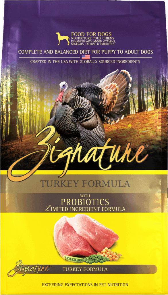 Zignature Original Turkey Formula with Probiotics Grain-Free Dry Dog Food