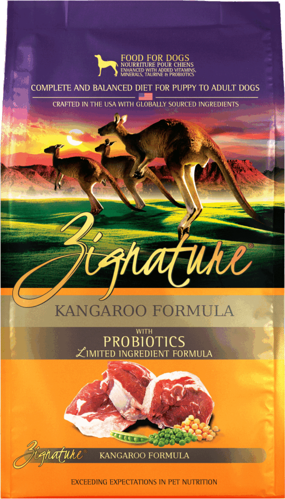 Zignature Original Kangaroo Formula with Probiotics Grain-Free Dry Dog Food