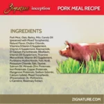 Zignature Inception Pork Formula Dry Dog Food, photo 5