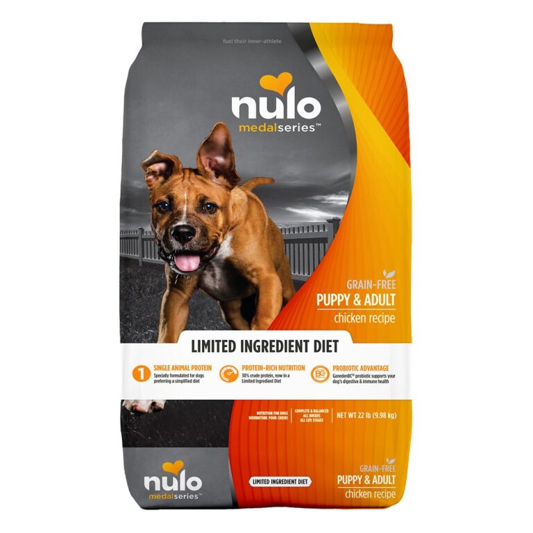 Nulo MedalSeries Limited+ MedalSeries Limited Ingredient Diet Chicken Recipe Grain-Free Dry Dog Food