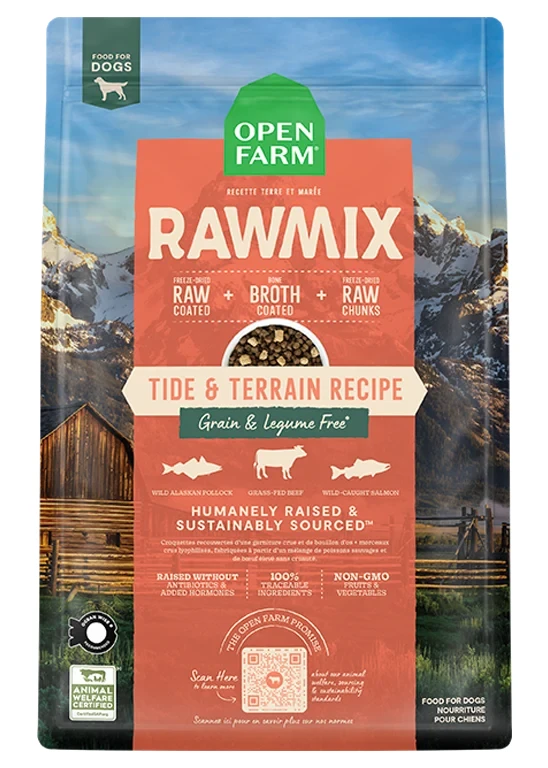 Open Farm RawMix Tide & Terrain - Grain Free Dry Dog Food